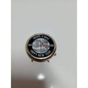 Lucida Happy New Year And Merry Christmas Watch Face.